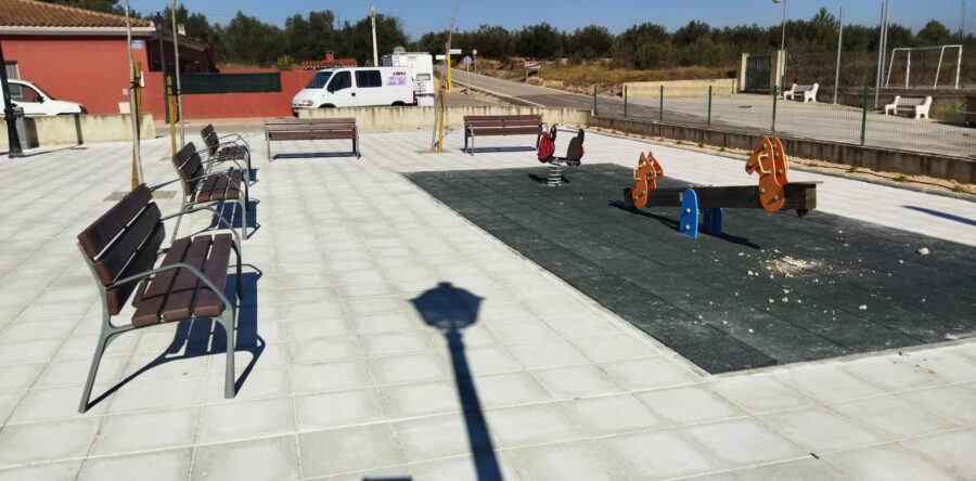 Terrazo Travertino Blanco: perfecto para Parques, Aceras y Paseos